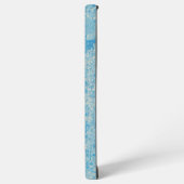 Light Blue Floral Field Phone Case Samsung Galaxyケース (左側面)