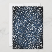 Light Blue Floral Princess Quinceanera Invitation 招待状 (裏面)