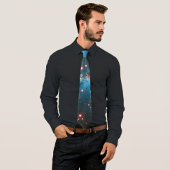 Light Blue Galaxy Neck Tie ネクタイ