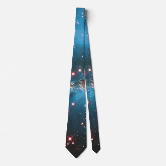 Light Blue Galaxy Neck Tie ネクタイ (正面)