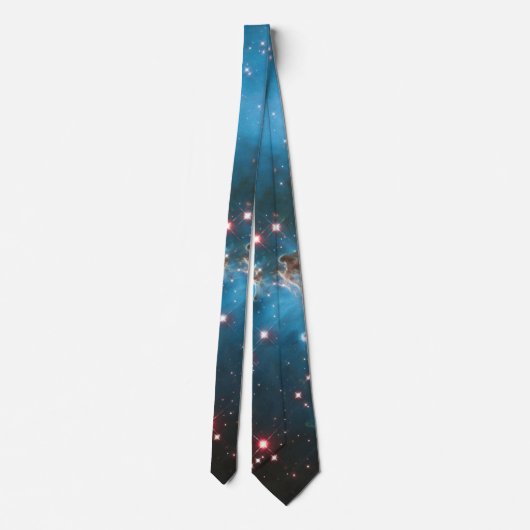 Light Blue Galaxy Neck Tie ネクタイ (裏面)