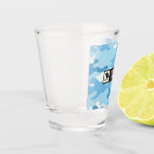 Light Blue Military Camo Shot Glass ショットグラス (左)