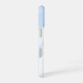 Light Blue Polygon Geometric iPhone 16ケース (右側面)