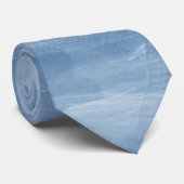 Light Blue Watercolor Custom Necktie ネクタイ (ロール)