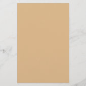 Light Brownのビジネス向け製品またはサービス 便箋 (裏面)