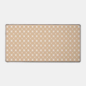 Light Brown Moroccan Pattern Desk Mat デスクマット (正面)