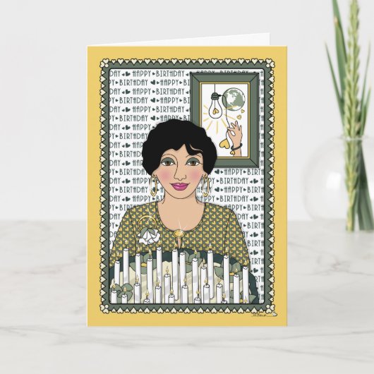 Light_C_Greetingカードで照らされる カード (正面)