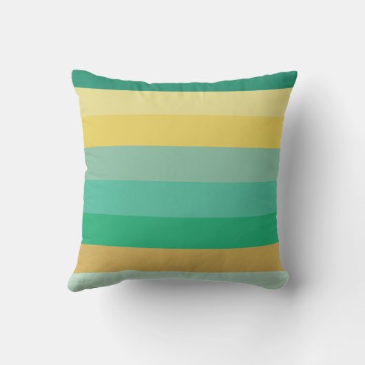 Light Color Stripes クッション (裏面)