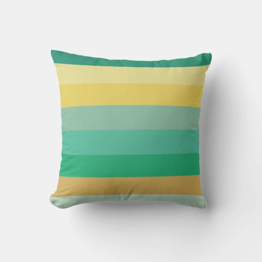 Light Color Stripes クッション (正面)