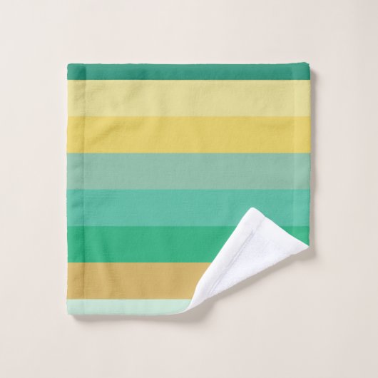 Light Color Stripes バスタオルセット (ウォッシュタオル)