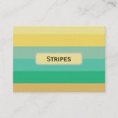 Light Color Stripes 名刺 (正面)