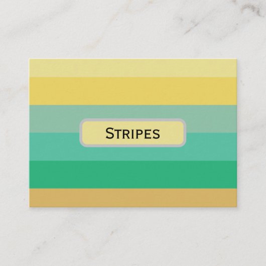 Light Color Stripes 名刺 (正面)
