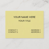 Light Color Stripes 名刺 (裏面)