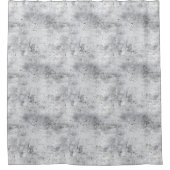 Light Concrete Plaster Texture with Distress シャワーカーテン (正面)