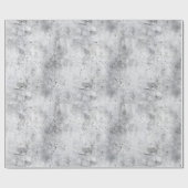 Light Concrete Plaster Texture with Distress ラッピングペーパー (フラット)