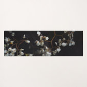 Light & dark floral aesthetic (reversible) ヨガマット (裏面(横))