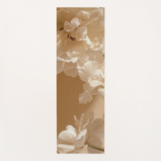 Light & dark floral aesthetic (reversible) ヨガマット (正面)