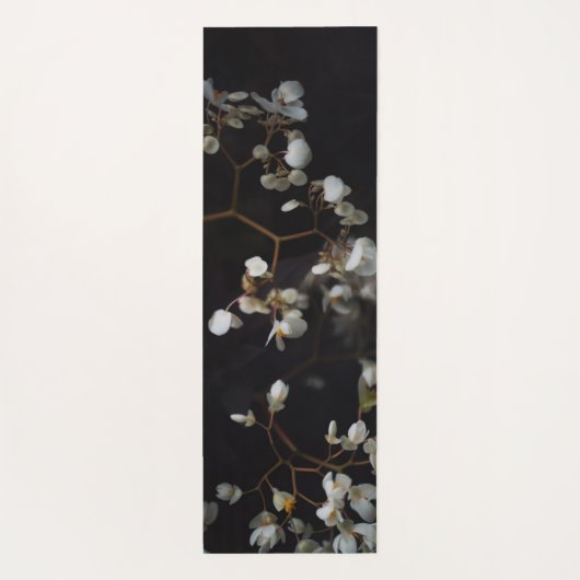 Light & dark floral aesthetic (reversible) ヨガマット (裏面)