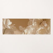 Light & dark floral aesthetic (reversible) ヨガマット (正面(横))