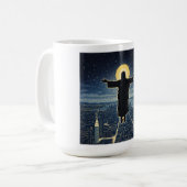 Light Descending on the City コーヒーマグカップ (正面左)