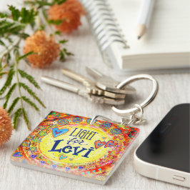 "Light for Levi"インスピリシティキーチェーン キーホルダー