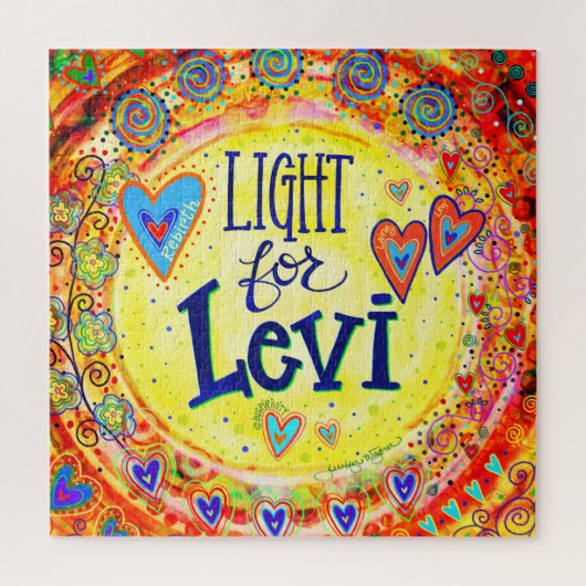 "Light for Levi"インスピリシティジグソーパズル ジグソーパズル (縦)