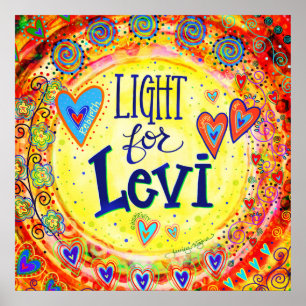 「Light for Levi」インスピレーションポスター ポスター
