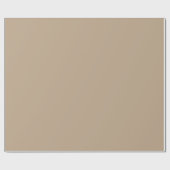 Light French Beige Spring Summer Trending Color ラッピングペーパー (フラット)