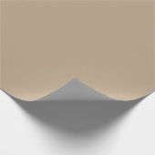 Light French Beige Spring Summer Trending Color ラッピングペーパー (角)