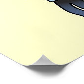 Light Girl Trumpet Player ポスター (角)