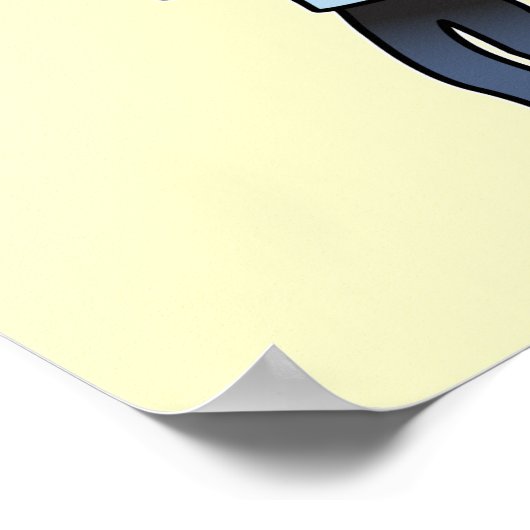 Light Girl Trumpet Player ポスター (角)