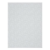 Light Gray Geometric Floral |Modern Summer Pattern ポスター (正面)