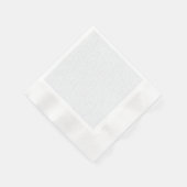 Light Gray Geometric Floral |Modern Summer Pattern 縁ありカクテルナプキン (角)