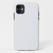 Light Gray Geometric Floral |Modern Summer Pattern Case-Mate iPhoneケース (裏面)
