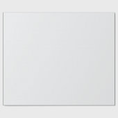 Light Gray Geometric Floral Pattern ラッピングペーパー (フラット)