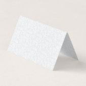 Light Gray Geometric Floral Pattern 名刺 (正面)