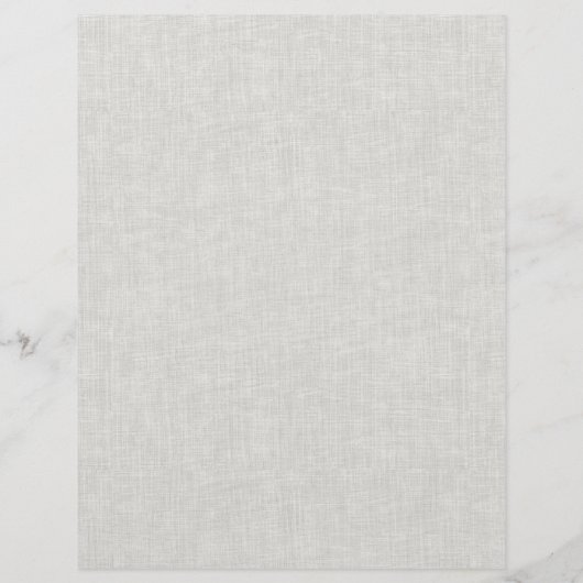 Light gray linen texture Event Designer レターヘッド (裏面)