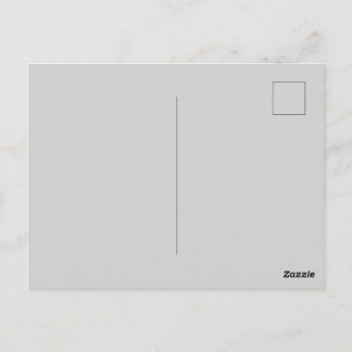 Light Gray Post Card Personalized Greeting Design ポストカード