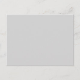 Light Gray Post Card Personalized Greeting Design ポストカード