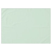 Light Green 100% Cotton Tablecloth - Rectangular  テーブルクロス (正面(横))
