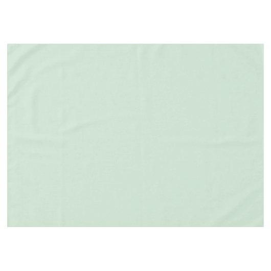 Light Green 100% Cotton Tablecloth - Rectangular  テーブルクロス (正面(横))