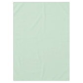 Light Green 100% Cotton Tablecloth - Rectangular  テーブルクロス (正面)
