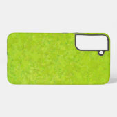 Light Green Texture Artistic Samsung Galaxyケース (裏面横)