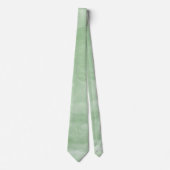 Light Green Watercolor Custom Necktie ネクタイ (正面)