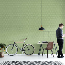 Light GreenTriangles Pattern 壁紙