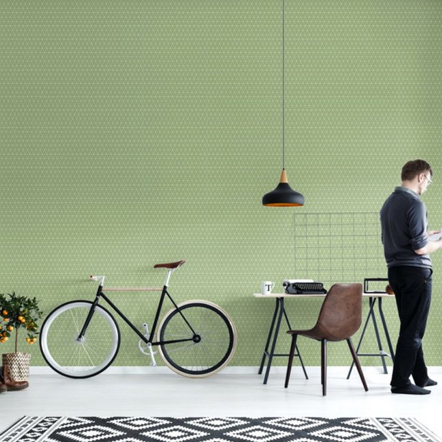 Light GreenTriangles Pattern 壁紙 (クリエイターアップロード済み)