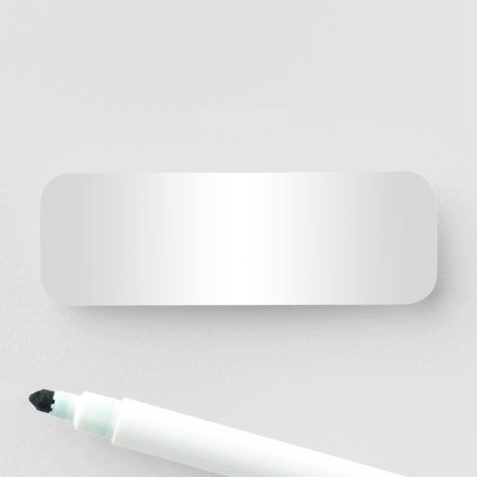 Light Grey and White Gradient 名札 (インサイチュ)
