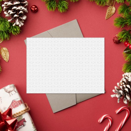 Light Grey Geometric Tile Pattern アクリル招待状 (インサイチュ (クリスマス))