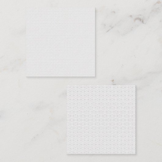 Light Grey Geometric Tile Pattern エンクロージャーカード (正面/裏面)