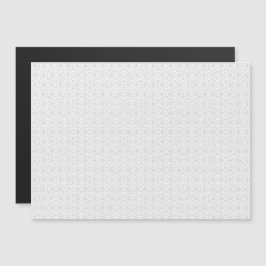 Light Grey Geometric Tile Pattern マグネット招待状